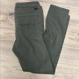 Lucky Brand Lolita Olive Green Skinny Jeans S 6/28